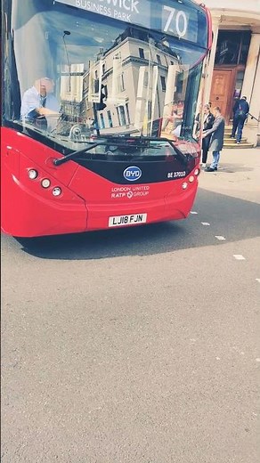 byd full electric bus route 70 TFL #london #automobile #publictransport #tfl