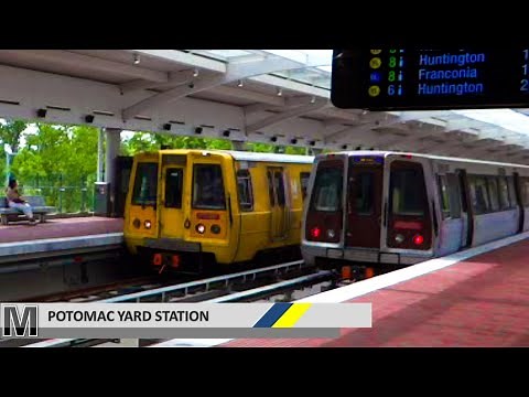 WMATA DC Metro Potomac Yard Station Opening Day