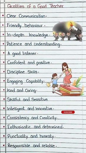 Qualities of a Good Teacher Every Student Should Know #quality #teachers