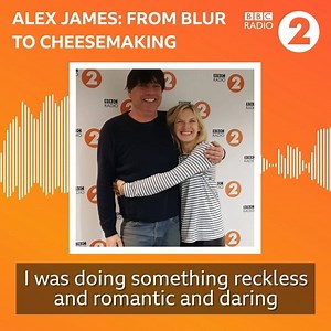"People always used to throw it at me when Blur were playing!" 🧀 When life gives you cheddar, give it a romantic spin and make your own... Hear more from Alex James' chat with Jo Whiley on BBC Sounds 🔊 https://www.bbc.co.uk/programmes/m0002yj3 | BBC Radio 2