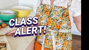 So excited about this new class at Hen & Chicks Studio in Conrad, Iowa! On September 23 from 10 to 4 pm. we'll be making this adorable REVERSIBLE apron. Can you see the possibilities? Gifts for your family. Aprons for every holiday. You'll have fun learning how to use the new Vario tool from Pyrm. We'll provide the tool, but you're going to love it so much you'll want to buy one for yourself! Limited seats in this class so sign up today at https://henandchicksstudio.rainadmin.com/module/class/56