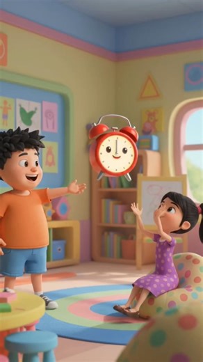 Fire Alarm Game 🔥 What To Do? Safety for Kids 😱 #shorts #animation #cartoon #3danimation