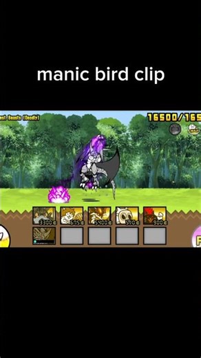 Manic bird cheese #battlecats #speedrun #games