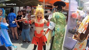 Incredible collection of cosplay characters gather in Vietnam