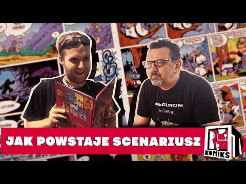 Komiks TV - Jak powstaje scenariusz - rozmowa z Maciejem Kurem