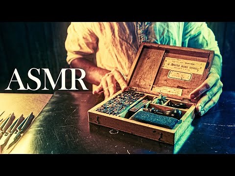 Restoring an Antique Stamp ✨ASMR Intentionally Unintentional