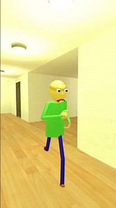 What’s Behind You Baldi?!😨 Zombie Mater Chase in the Liminal Hotel!! #shorts