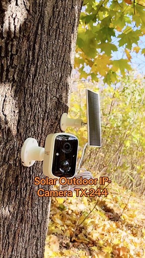 From FullHD resolution and PIR motion detection to self-sufficient solar power and 2-way communication, the Solar Outdoor IP-Camera TX-244 is designed to redefine your surveillance experience. Secure your surroundings effortlessly with Technaxx 🧡 Interested in our products? Visit our website or contact us 📩 #technaxx #solar #security #cam #outdoorcamera