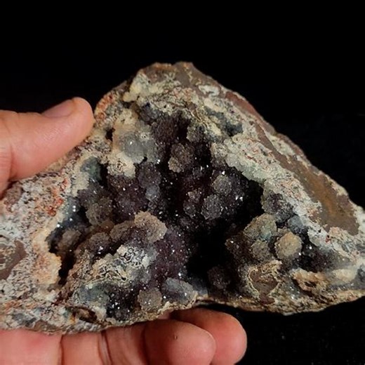 Rainbow Fluorite Druzy Geode | Natural Fluorite Crystal Cluster | Collector Mineral Specimen - Etsy