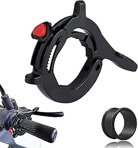 Throttle Cruise Control, Motorcycle Throttle Lock with Silicone Protective Ring, Motorcycle Cruise Control Throttle Clamp, Electric Vehicle Booster Accessories, Motorcycle Accessories Universal (1PCS)