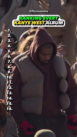 EVERY Kanye West Album Ranked?