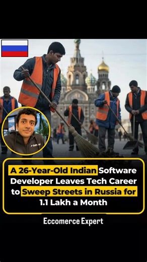 Eccomerce Expert | A 26-year-old Indian professional has drawn widespread attention after choosing an unconventional career path — leaving the tech sector to... | Instagram