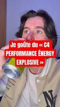 Je goûte du « C4 PERFORMANCE ÉNERGY EXPLOSIVE »#news#new #shortsvideo#shortvideo #shorts#degustation