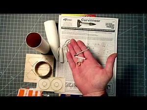 Estes "Curvilinear" model rocket assembly