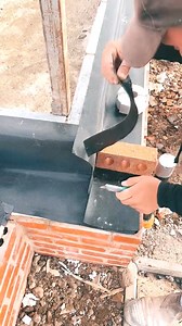 How to tray your corners ✅ #construction #masonry #brickwork #bricklaying | Paul S. Robertson