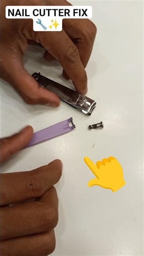 Nail Cutter Fix ASMR 🔧 #makersmind #Shorts #handmade #asmr