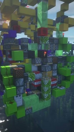 This Minecraft Machine Builds Nukes