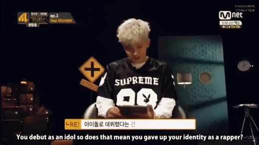 when Namjoon was given a task to read all the comments from their songs. Then people wrote a lot of hate comments that's when he said "I will prove it to you all." This video always made me tear up 🥺 ctto. ~KookieWifeu💜 | BTS with LUV⁷