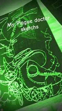 Plague doctor drawings