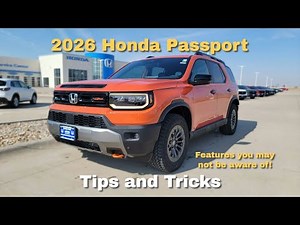 Honda Passport 2026 Hidden Features: Tips and Tricks everyone MUST KNOW