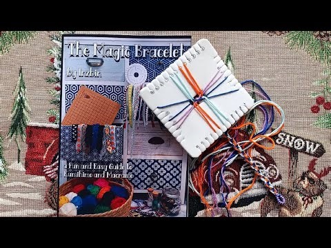 Kumihimo Tutorial Mixed Technique (16 Threads)