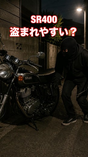 [SR] Are they easy to steal?? [SR400 Custom]