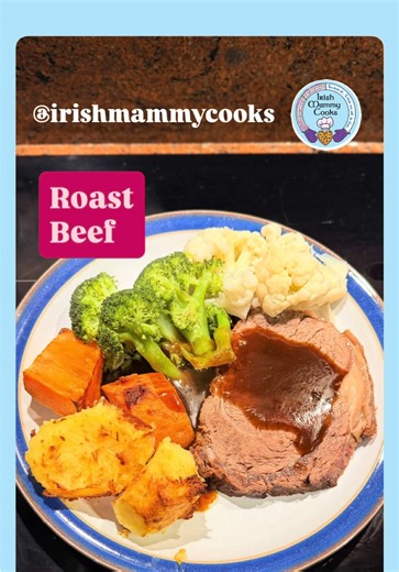 Lots of you asked for this. I bought a 2.2kg piece of striploin that’s on offer in @SuperValu Ireland Official at the moment - not an ad! The sear is important - it seals the meat and keeps the juices inside where they should be. I served with roast potatoes, sweet ones too, broccoli, cauliflower, and leftover Christmas gravy from the freezer mixed with the juice from the beef. Heaven. How do you cook yours? All go here tonight. Did any of you get tickets for my book launch tomorrow? It’s sold o