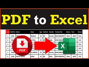 How to Convert PDF to Excel: A Step-by-Step Guide