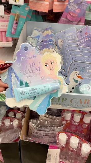 NEW AT THE DOLLAR TREE NEW FROZEN LIP CARE #dollartree #disney