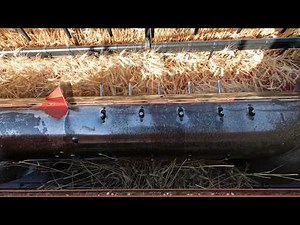 What it looks like inside of a Case IH 2188 combine harvesting wheat. #combine #case2188 #harvest