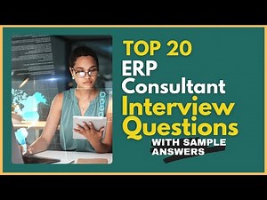ERP Consultant Interview Questions and Answers for 2026