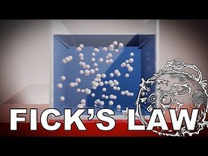 Fick's Law Animation Video Lecture | Mass Transfer - Chemical Engineering
