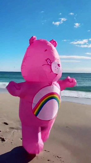 Cheer Bear is a HUGE Swiftie!! 🩷Our winner of the inflatable costume giveaway @dee created this ICONIC video and we are obsessed!!! 🥰 These costumes are available @HalloweenCostumes.com ❤️#carebears #carebear #cheerbear #taylorswift #swiftie #swifttok #august #augustchallenge #halloweencostume #inflatablecostume