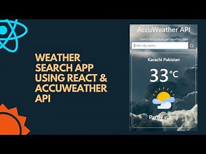 Weather Search App using React and AccuWeather API