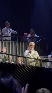 Abba's Benny and Frida make surprise appearance at ABBA Voyage