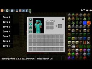 Too Many Items Mod para Minecraft