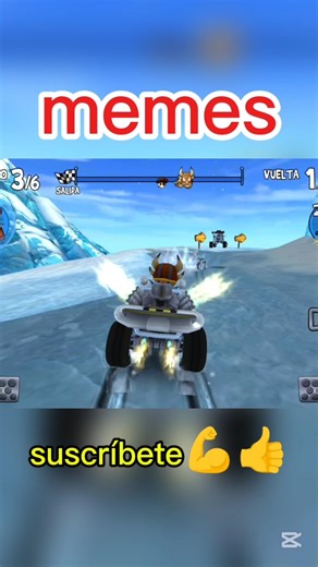 está enloqueciendo bb racing😂😂 #bbracing #memes #shorts #mariokart