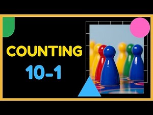 Counting backwards 10-1 | Counting down from 10 | Counting in reverse order