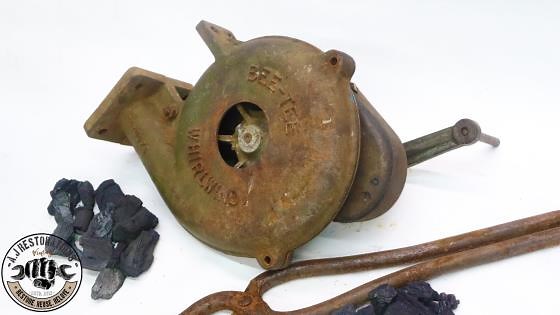 Antique Blacksmith Forge Blower Restoration | Works Like New
