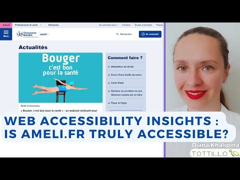 Web Accessibility Audit & Insights : Is Ameli’s Website Truly Accessible?