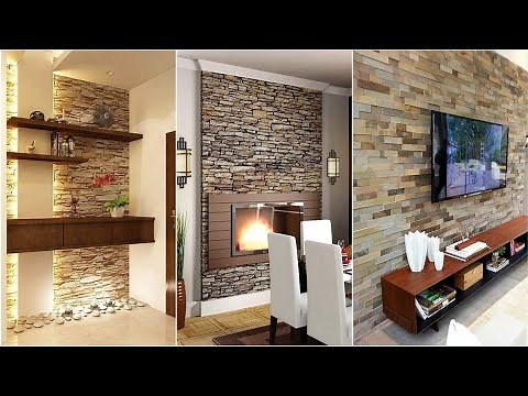 200 Stone Wall Decorating Ideas 2023 Modern Living Room Wall Design Ideas | Home Interior Design