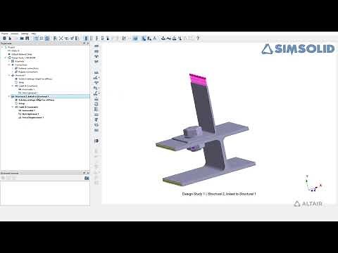 Altair SimSolid Structural Sequential Analysis