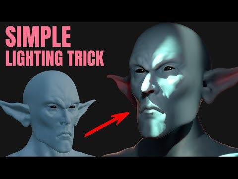 Forget Complicated Blender Lighting! Do THIS with One Light