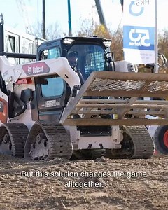 37K views · 259 reactions | Vijay Nerva & Sawyer Hanson from Bobcat's Innovation Team present a Bobcat S76 skid-steer loader with a unique twist: Bobcat's Quad Tracks concept. Watch the full video here: https://bobcat.click/GroundbreakingInnovations | Bobcat EMEA | Facebook