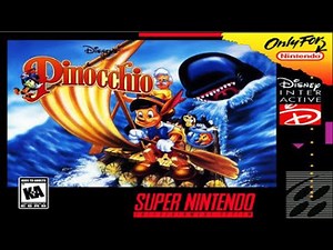 Disney Pinocchio - SNES (Gameplay)