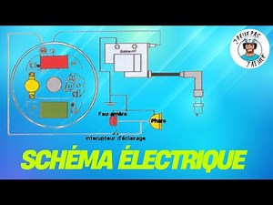 Electrical diagram of a moped 🤟 Easy