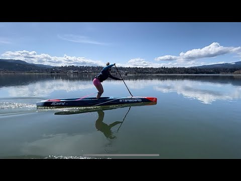 Fiona Wylde Stand Up Paddle Distance Race Training