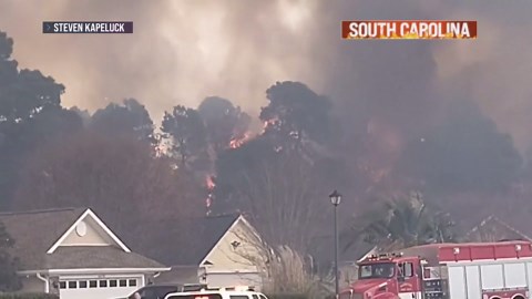 Florida Forest Service sends dozens of workers to South Carolina to assist with wildfires