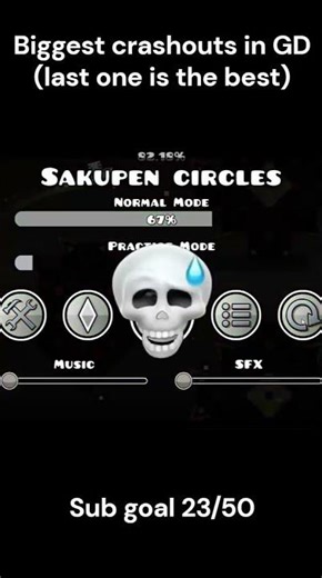 Biggest GD crashout part 2 #shorts #gd #geometry_dash #geometrydashmeme #gdmemes