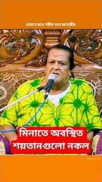 The devils in Mina, Saudi Arabia are not real devils. Islam meditation